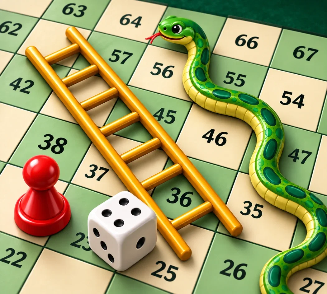 Snake & Ladder game artwork